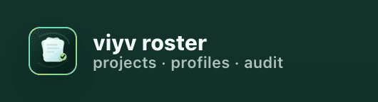 viyv roster